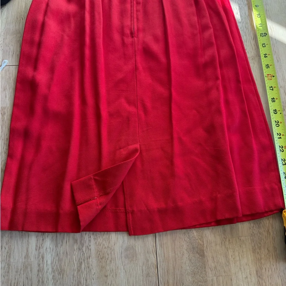 Vintage Red Women's Suit - Picture 7 of 11